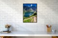 PLAKAT DO SALONU TATRY GÓRY JEZIORO 