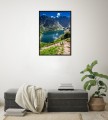 PLAKAT DO SALONU TATRY GÓRY JEZIORO 