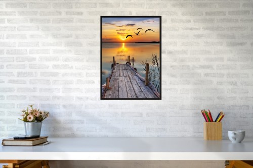 DEKORACYJNY PLAKAT DO SYPIALNI MOLO