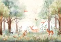 Fototapeta dla dzieci do pokoju SARENKA W LESIE