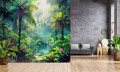 Fototapeta LAS ROŚLINY TROPIKALNE do salony sypialni 