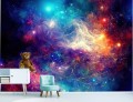Fototapeta KOSMOS do salonu GALAKTYKA GWIEZDNY PYŁ