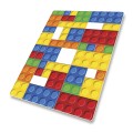 DYWANIK WINYLOWY MATA ANTYALERGICZNA dla dzieci klocki kolorowe