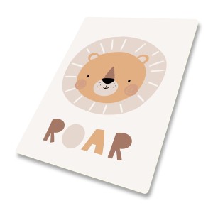 DYWANIK WINYLOWY MATA ANTYALERGICZNA dla dzieci zwierzęta safari lew