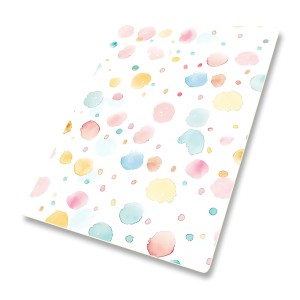 DYWANIK WINYLOWY MATA ANTYALERGICZNA dla dzieci pastelowe kształty koła