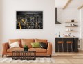 Obraz MIASTO NOCĄ Nowoczesny canvas na płótnie do salonu 