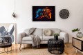Nowoczesny obraz na płótnie do salonu ŚWIAT GAMERA