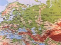 Obraz MAPA ŚWIATA Po Polsku na Ścianę OBRAZ CANVAS NA PŁÓNIE