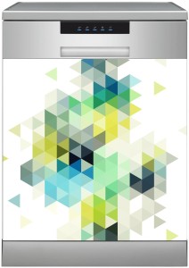 MATA MAGNETYCZNA NA ZMYWARKE Trójkąty Abstrakcja