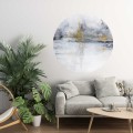 Fototapeta samoprzylepna okrągła naklejka ścienna nowoczesna przecierana