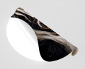Fototapeta samoprzylepna okrągła naklejka ścienna czarny marmur marble