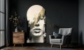 TAPETA KOBIETA PORTRET ŁUK FOTOTAPETA abstrakcja kobieta