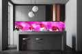 FOTOTAPETA DO KUCHNI ZMYWALNA orchidea różowy storczyk