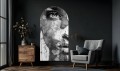 TAPETA twarz kobiety ŁUK FOTOTAPETA ŚCIENNA DO SALONU SYPIALNI