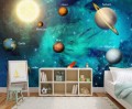 Fototapeta dla dzieci KOSMOS  kolorowe planety SPACE ROOM 