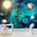 Fototapeta dla dzieci KOSMOS  kolorowe planety SPACE ROOM 