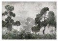 Fototapeta FORESTA na ścianę do salonu sypialni TROPIKALNE CIEMNE DRZEWA 