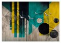 Fototapeta nowoczesna tapeta do salonu NOWOCZESNE ART DECO GEOMETRICA