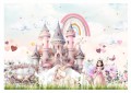 Fototapeta MAGIC dla dziewczynki dziecięca BAJKOWA KRAINA ZAMEK