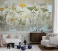 Fototapeta FLORAL na ścianę do salonu sypialni KWIATOWY MURAL 
