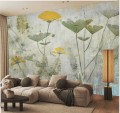 Fototapeta FLORAL na ścianę do salonu sypialni KWIATOWY MURAL 