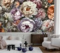 Fototapeta FLOWERS dekoracyjne kolorowe kwiaty piwonie