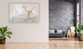Obraz na płótnie BIAŁA CZAPLA nowoczesny canvas DO SALONU