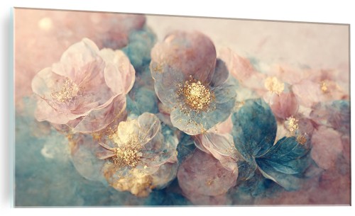 Obraz szklany Piękne kwiaty delikatne oryginalne obraz na szkle