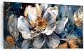 Obraz szklany Nowoczesny obraz do salonu KWIAT GLAMOUR na szkle 
