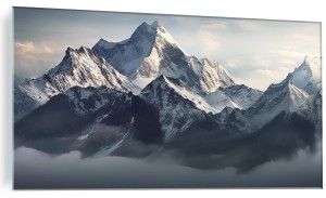 Obraz szklany GÓRY SZCZYTY CHMURY MGŁA obraz na szkle