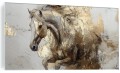 Obraz szklany Abstrakcyjny Koń Na Betonie obraz na szkle 