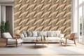 TAPETA ścienna 3D do salonu sypialni ELEGANCE płynne linie fale