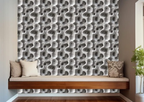 Tapeta na ścianę 3D BETONOWE BLOKI do salonu sypialni