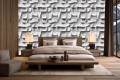 Tapeta beton architektoniczny CONCRETE kafelki z betonu 3D