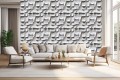 Tapeta beton architektoniczny CONCRETE kafelki z betonu 3D