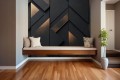 Tapeta do salonu na ścianę elegancka geometria LUXURY