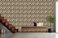FOTOTAPETA do salonu sypialni MOSAICO patchwork w stylu marokańskim 