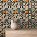 FOTOTAPETA do salonu sypialni MOSAICO patchwork w stylu marokańskim 