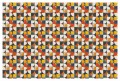TAPETA do salonu sypialni MOSAICA kolorowe kafelki mozaika 