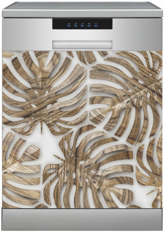 zm624 Heksy Liście Monstera Drewno.jpg