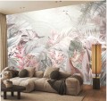 FOTOTAPETA do salonu sypialni TROPICALE roślinność liście tropikalne
