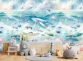 FOTOTAPETA dziecięca OCEAN ZWIERZĘTA PODWODNY ŚWIAT RAFA  