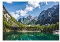 FOTOTAPETA góry szmaragdowe jezioro górskie do salonu MOUNTAINS 