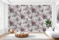 TAPETA  kwiaty róże retro do salonu FLORALIS 