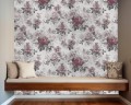 TAPETA  kwiaty róże retro do salonu FLORALIS 