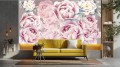FOTOTAPETA piwonie KWIATY peonie do salonu sypialni BLOOMS 