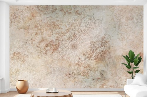 FOTOTAPETA MANDALA orientalny motyw artystyczna do salonu sypialni autorska  