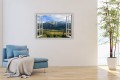 Obraz okno 3D zakopane panorama widok przez OKNO   
