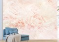 FOTOTAPETA delikatne kwiaty piwonie tło PEONY