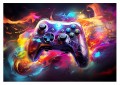 FOTOTAPETA młodzieżowa GAMING PAD KONTROLER GRA 